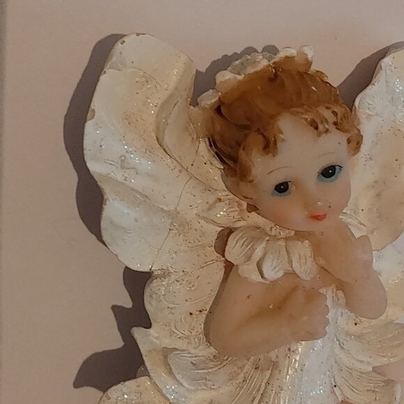 BEAUTIFUL Cherub Baby Angel Fridge Magnet LARGE - Picture 2 of 3